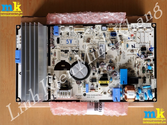 ( SP1293 ) Board Dàn Nóng Điều Hòa LG 1.0Hp & 1.5Hp Loại Dài Quạt VDC 5 Dây 